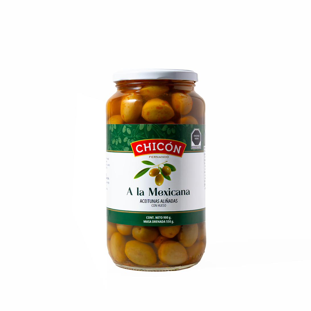 Aceitunas Chicón A la Mexicana